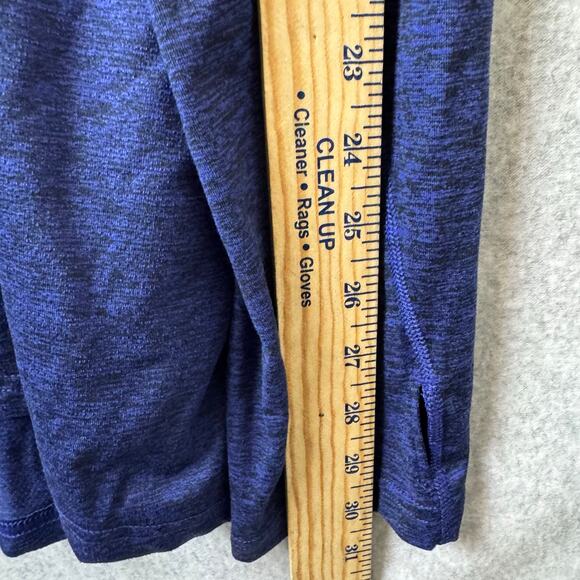 Nike Element Running Pullover Mens XXL Dri-Fit Blue Reflective Long Sleeve - Picture 13 of 14